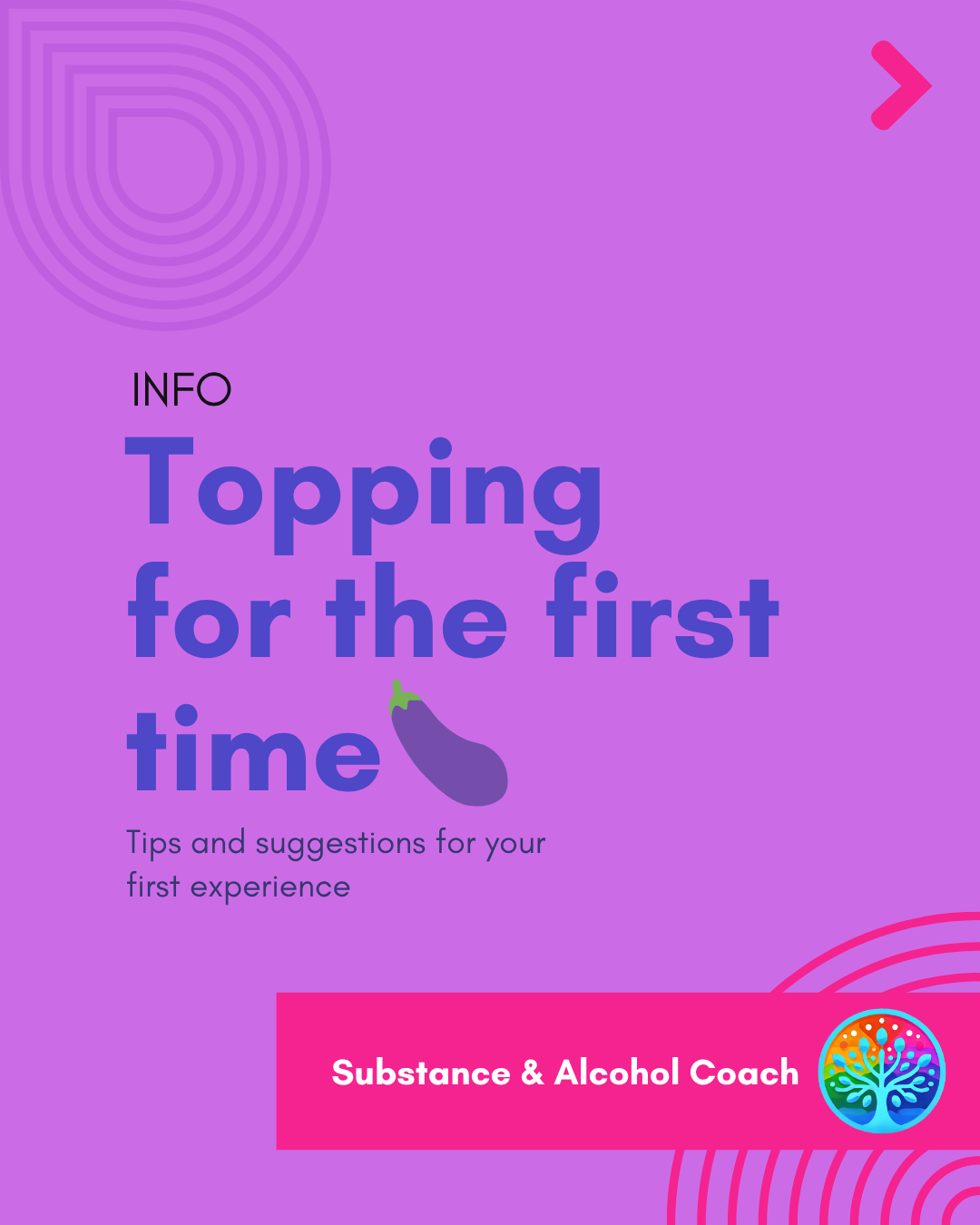 Blog article on Gay men topping for the first time from Substance and Alcohol Coach